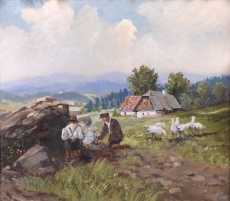 Horská krajina