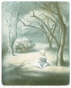 Dítě v zahradě