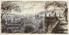 Praha z Faustovy zahrady