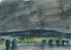 Horizont před bouřkou