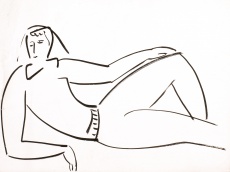 Ležící
