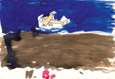 Krajina s letadlem