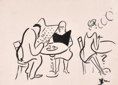 Odpoledne v kavárně