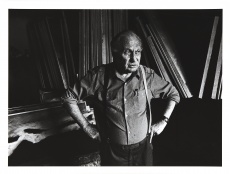 Karel Valter v ateliéru