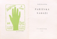 Pařížská nároží, 9 ks