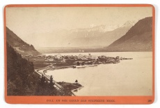 Zell am See gegen das Steinerne Meer