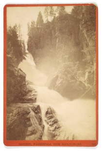 Gastein, Wasserfall beim Badeschloss