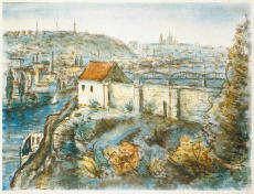 Praha z Vyšehradu