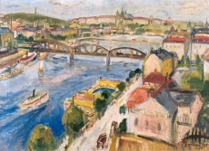 Praha - pohled z Vyšehradu