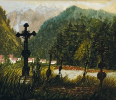 Hřbitov v Tatrách