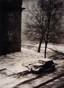 Winterova ulice v zimě