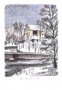 Pohled od řeky